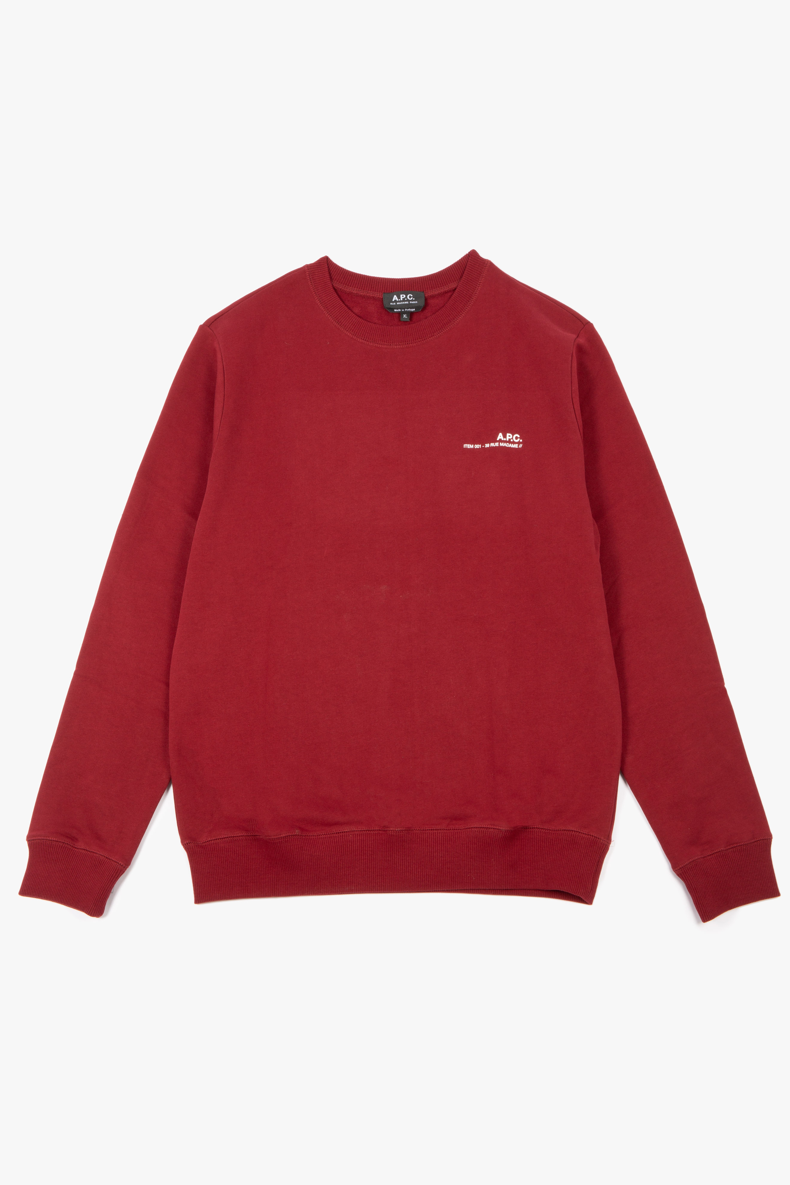 Item Sweatshirt Dark Red