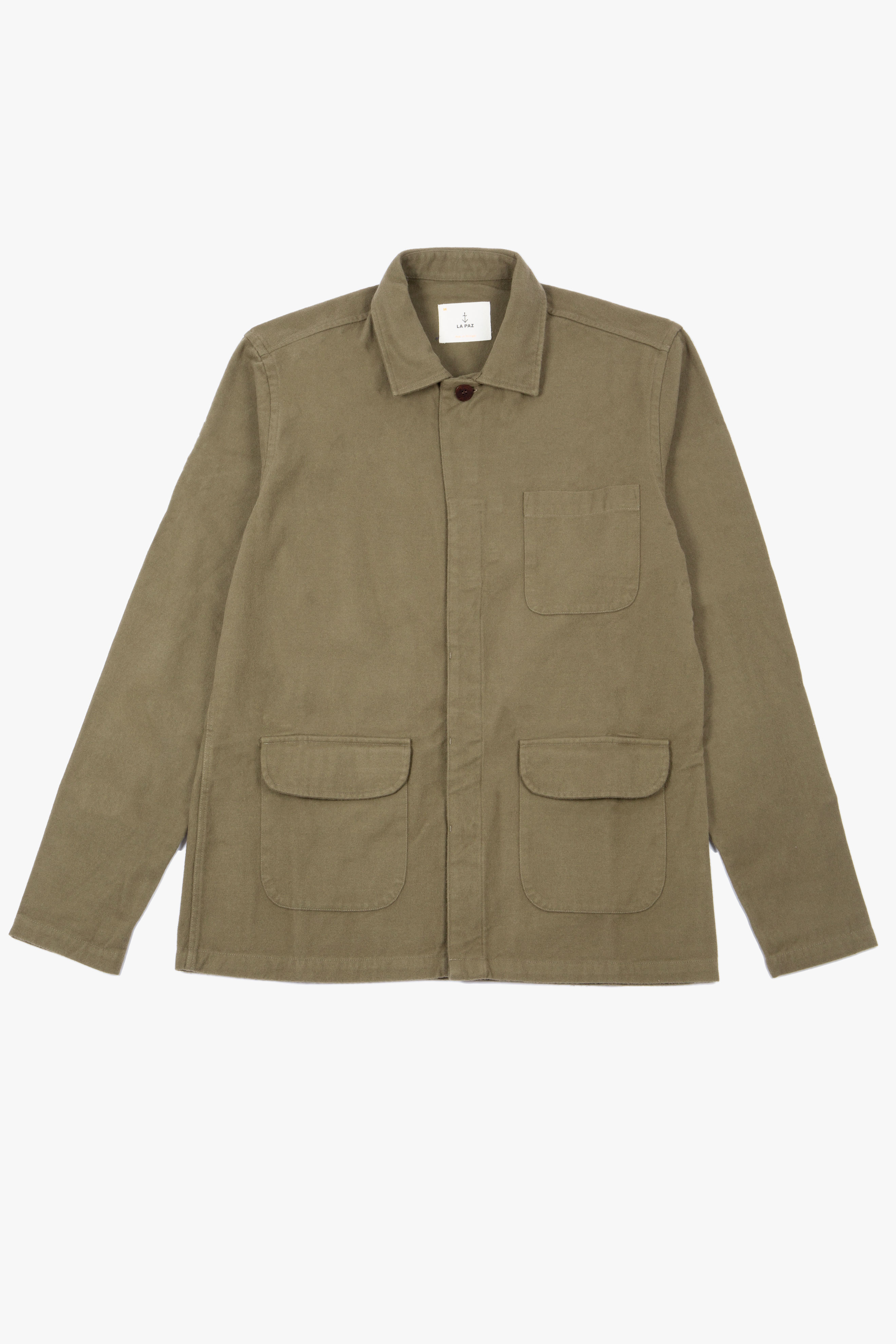 Ramos Over Shirt Olive Green