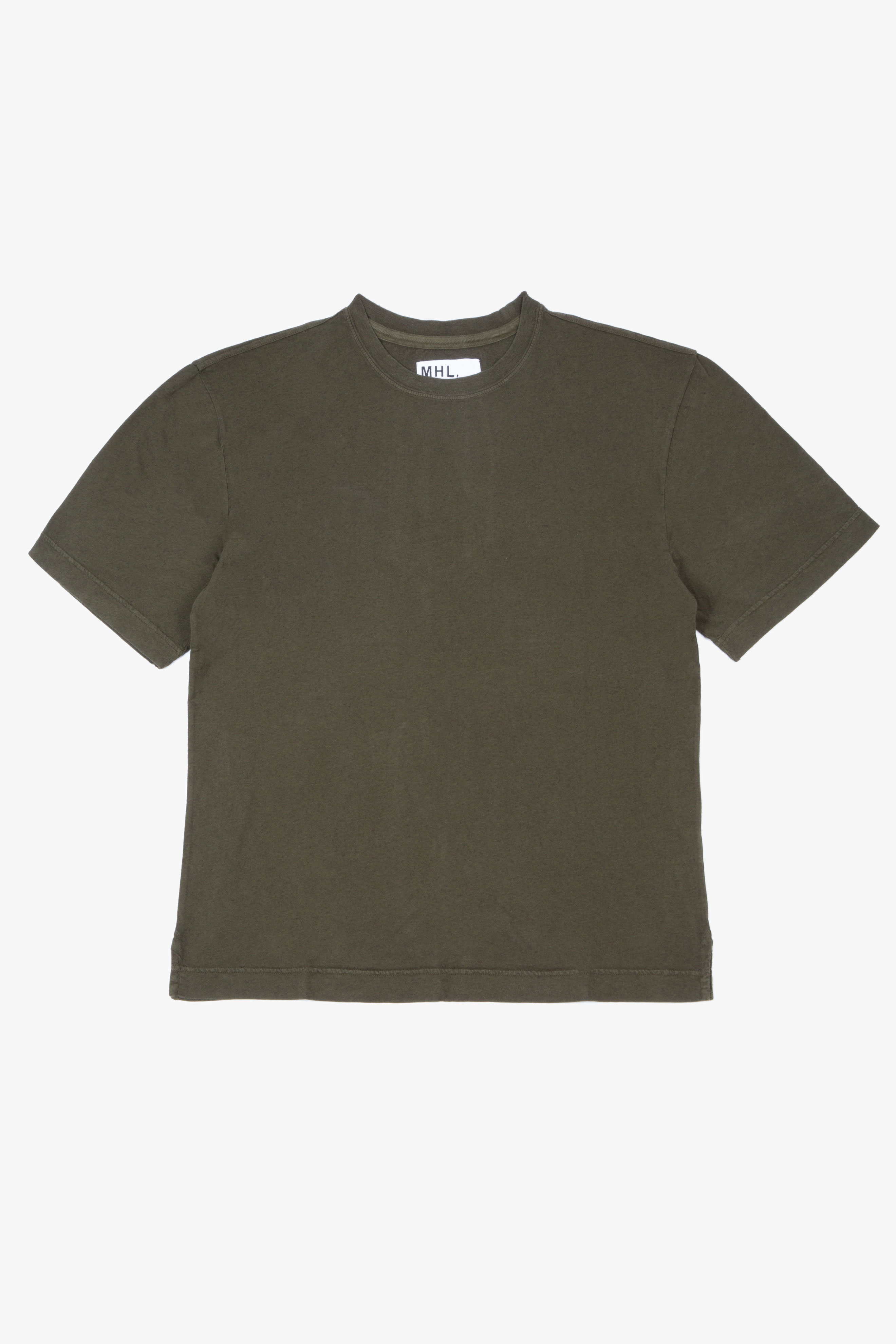 Simple T-Shirt Cotton/Linen Forest